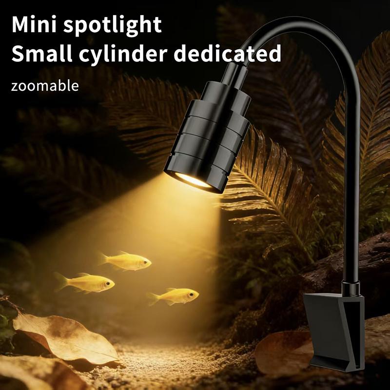 Aquarium Fish Lamp - Reflektor akwariowy 3W do akwariów południowoamerykańskich,