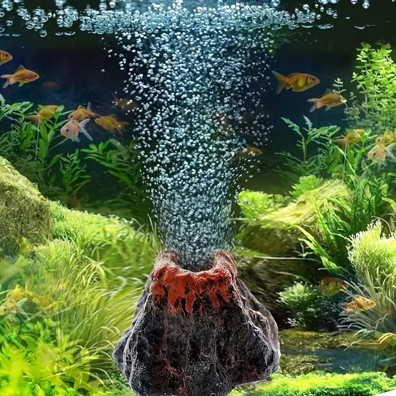 Aquarium Fish Games - Wulkaniczny kamień napowietrzający do akwariów, nie