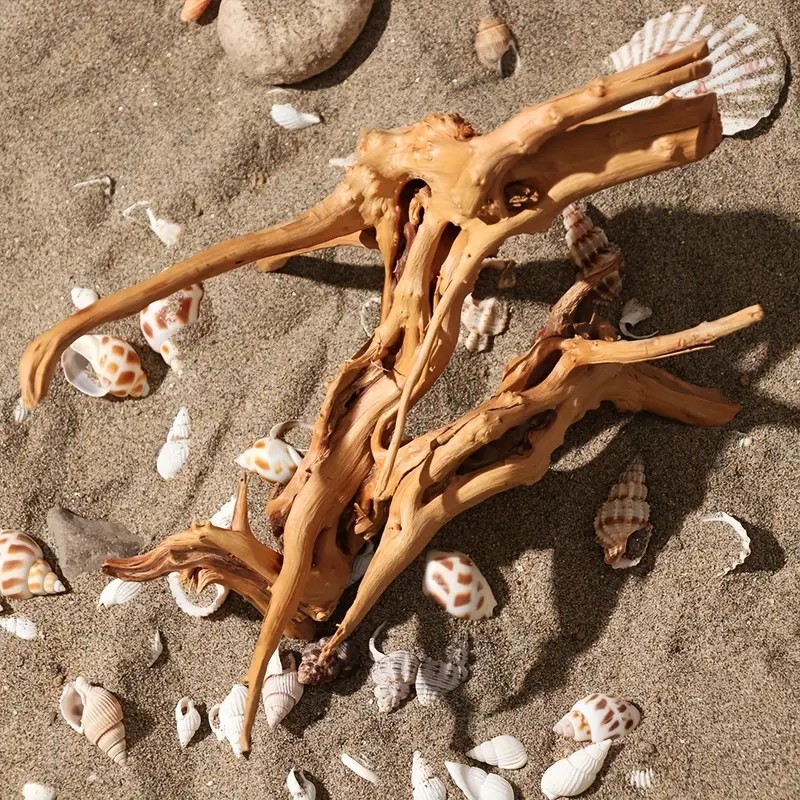 Aquarium Fish Games - 7-26CM 4 Rozmiary Drzewa Driftwood Kukułka