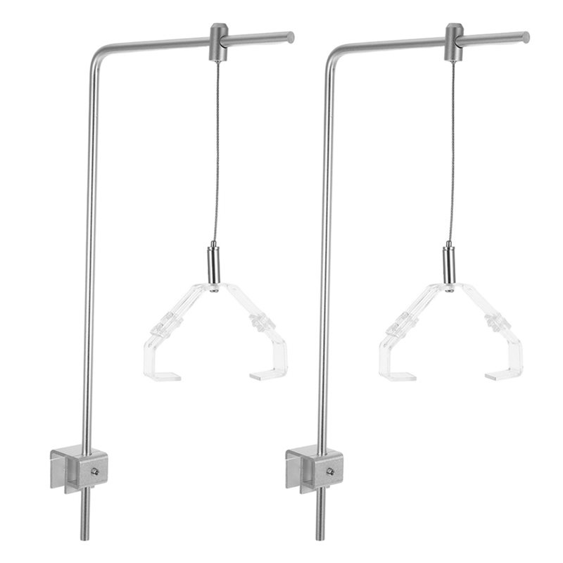 Aquarium Fish Lamp - AB41-2 szt. Aluminiowy uchwyt na lampę