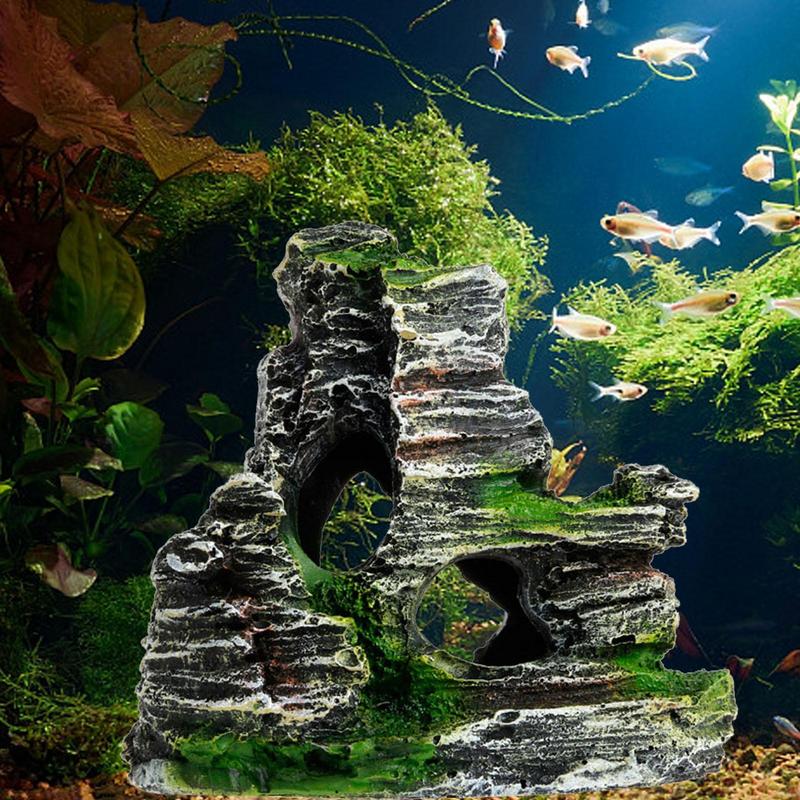 Aquarium Fish Games - Akwarium Dekoracja z piaskowca Akwarium Krajobraz