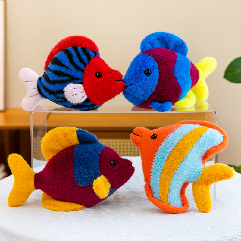 Aquarium Fish Keeping - Zabawna pluszowa zabawka w kształcie ryby