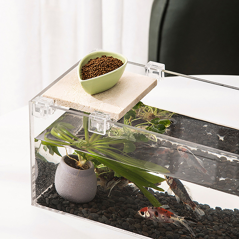 4 szt. Akrylowy uchwyt na akwa – Aquarium Fish Elevator recenzja i cena