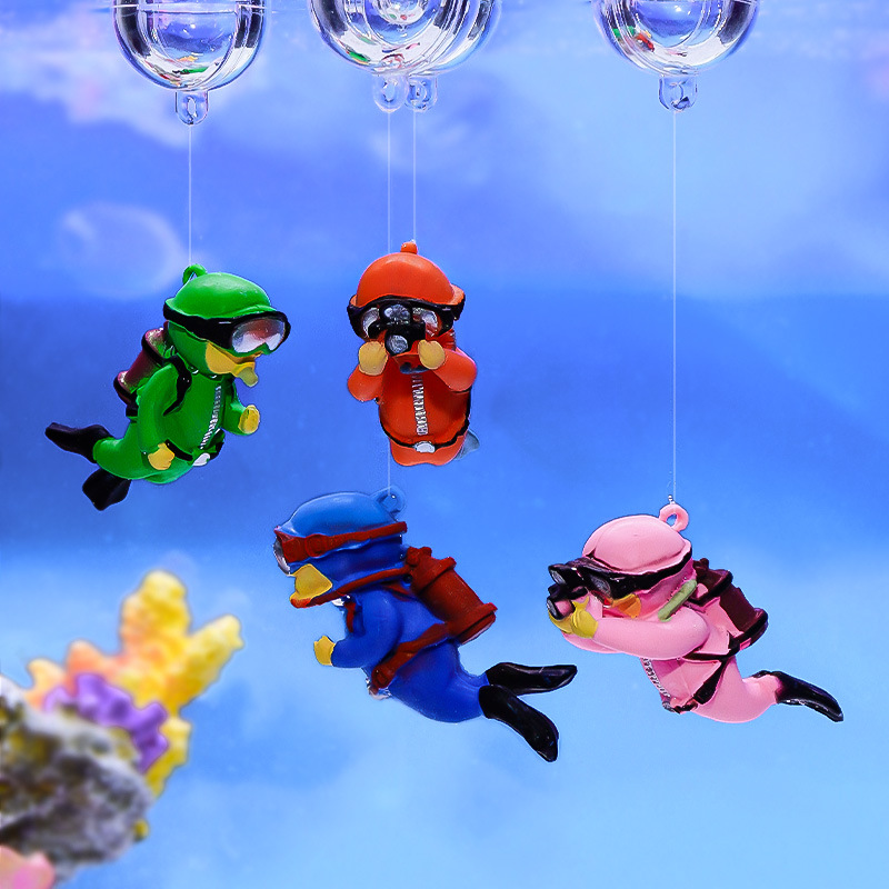 Ozdoby do akwarium dla nurków  – Aquarium Fish Games recenzja i cena