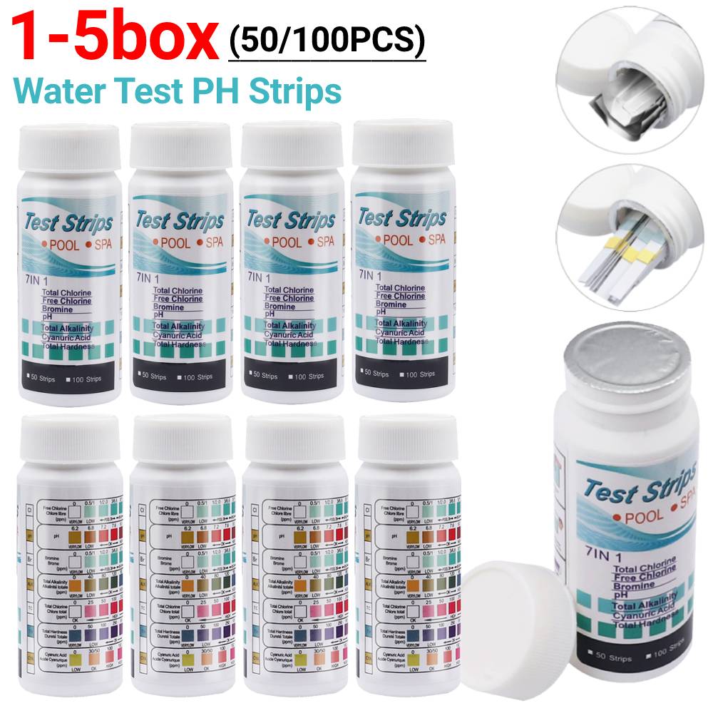 50/100 szt. Paski testowe PH 7 – Aquarium Fish Accessories recenzja i cena
