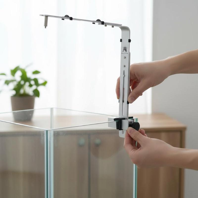 Nowy uchwyt na lampę do akwari – Aquarium Fish Lamp recenzja i cena