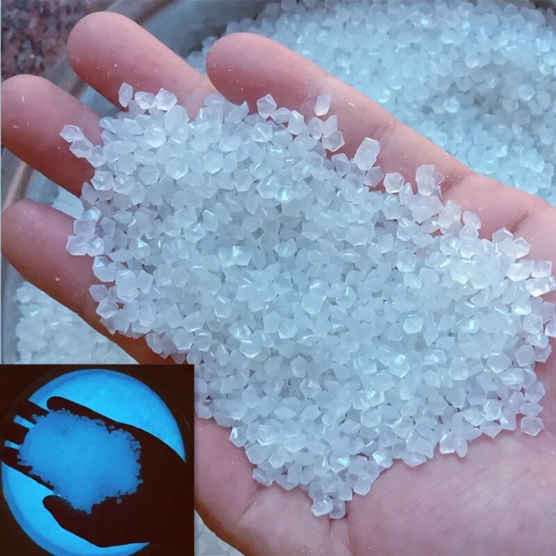 1000szt 3-5mm Świecący piasek  – Fish Aquarium Home recenzja i cena
