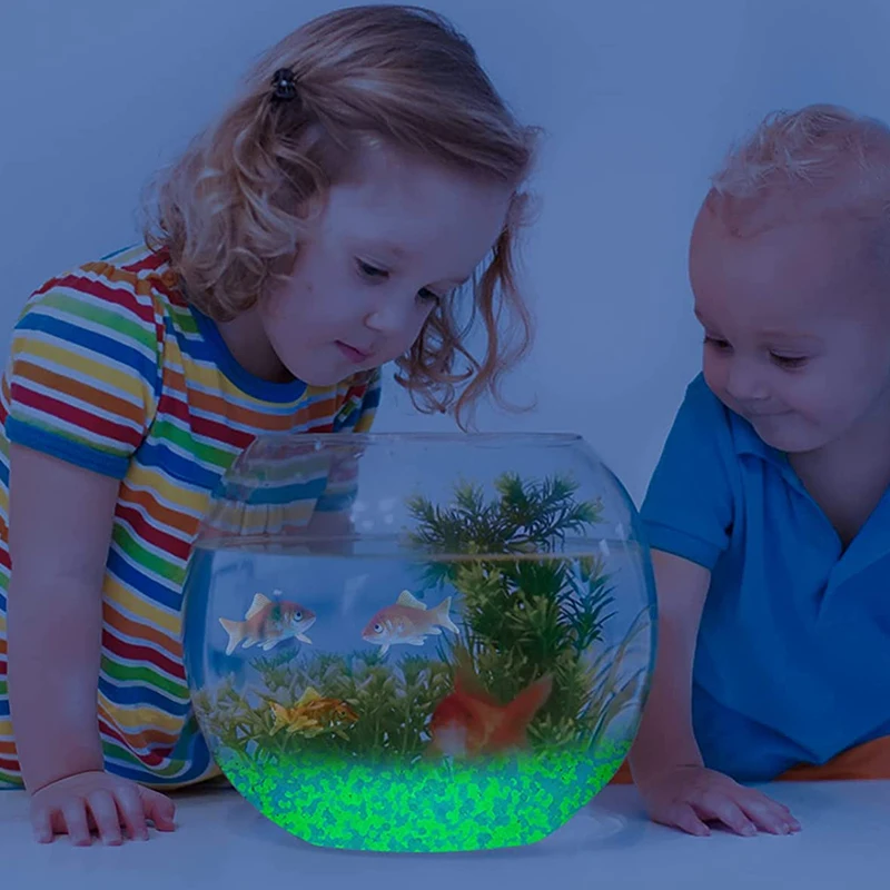 1000szt 3-5mm Świecący piasek  – Fish Aquarium Home recenzja i cena