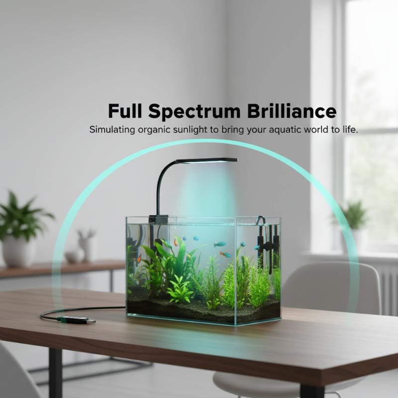 Lampka LED USB do akwarium z e – Fish Aquarium Home recenzja i cena