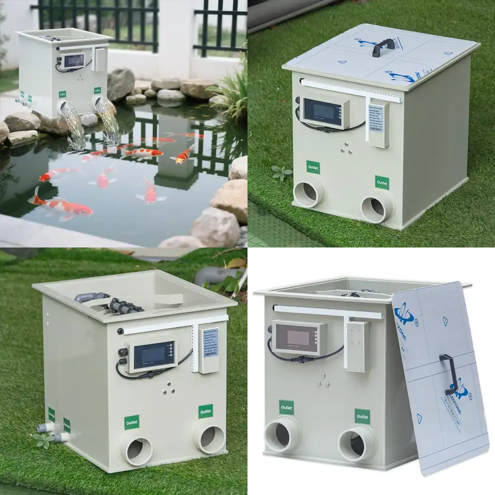 Filtr bębnowy QihangRAS 5300 G – Fish Aquarium Home recenzja i cena