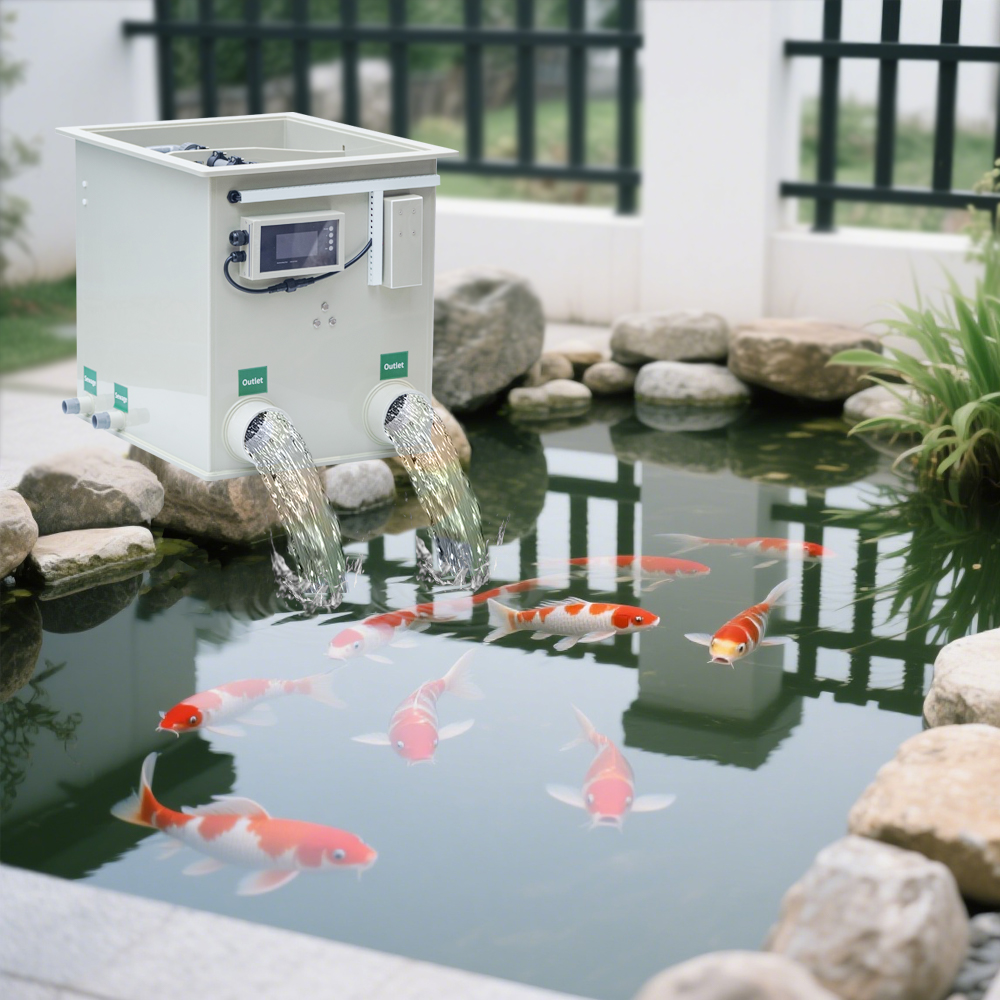 Filtr bębnowy QihangRAS 5300 G – Fish Aquarium Home recenzja i cena