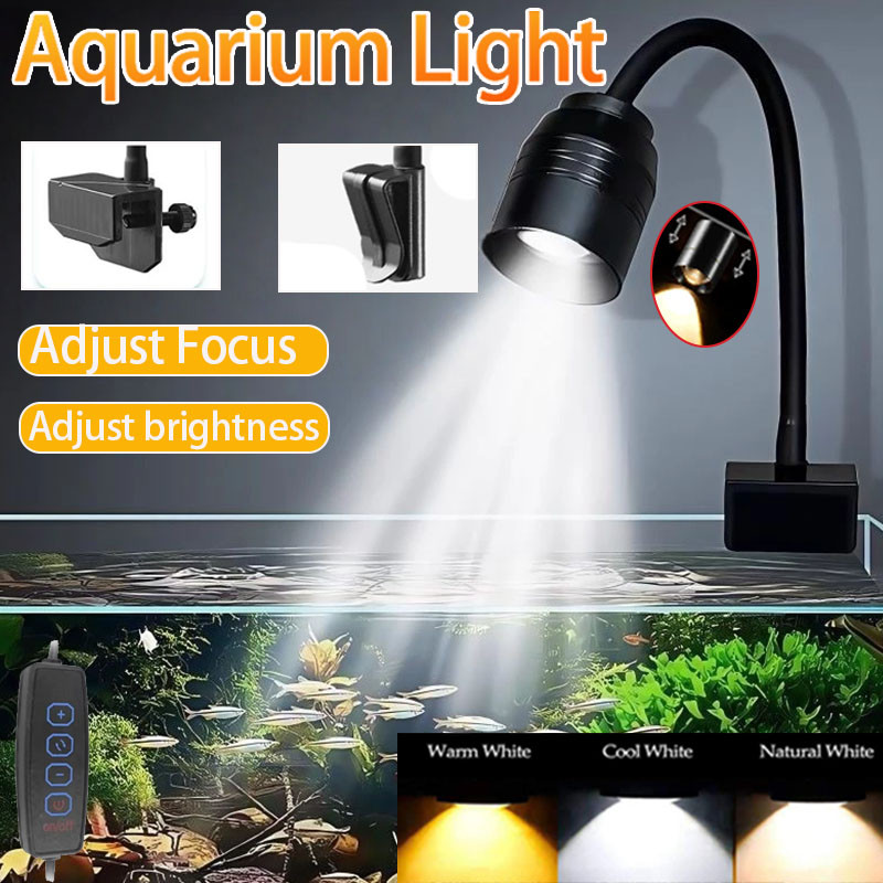 Lampa akwariowa USB do podświe – Aquarium Fish Lamp recenzja i cena