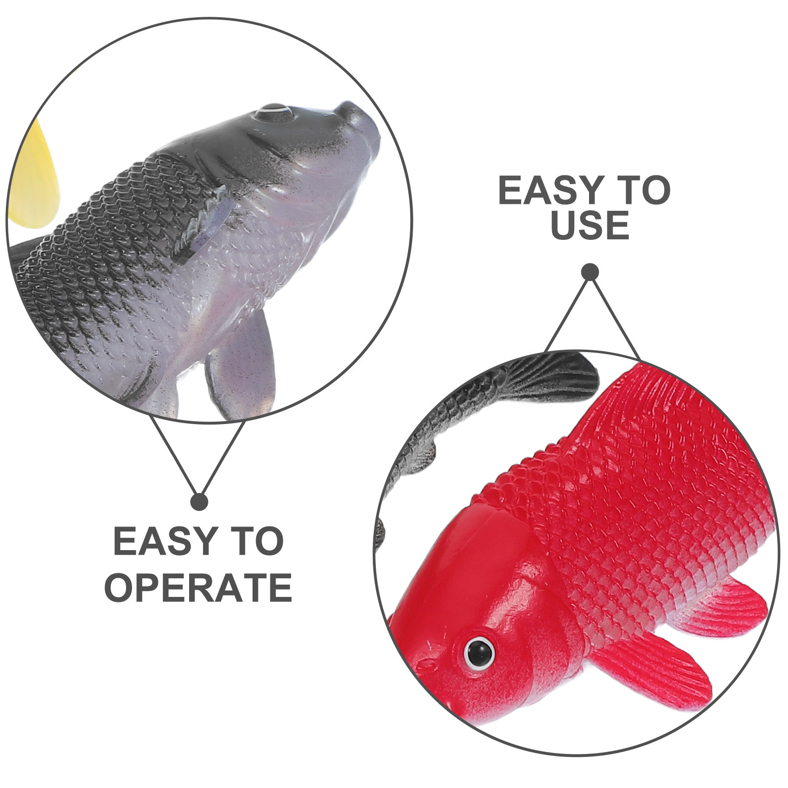 3 szt. Realistyczne plastikowe – Fish Aquarium Home recenzja i cena