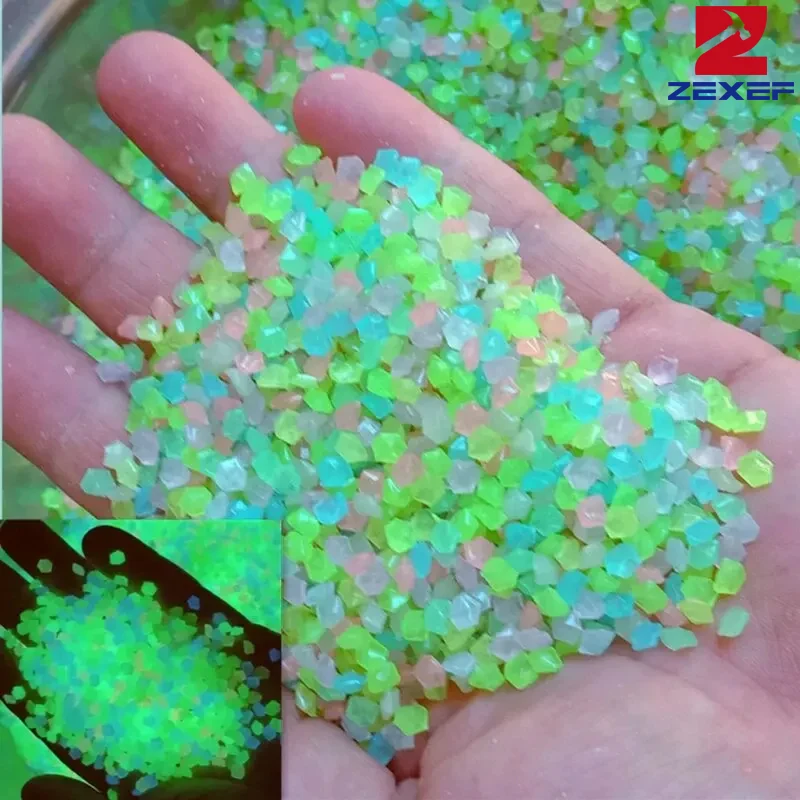 1000szt 3-5mm Świecący piasek  – Fish Aquarium Home recenzja i cena