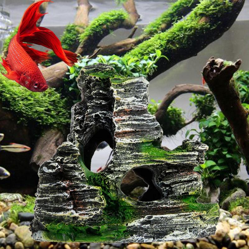 Akwarium Dekoracja z piaskowca – Aquarium Fish Games recenzja i cena
