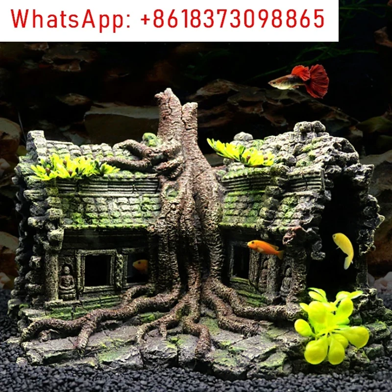 Dekoracja do akwarium z żywicy – Aquarium Fish Accessories recenzja i cena