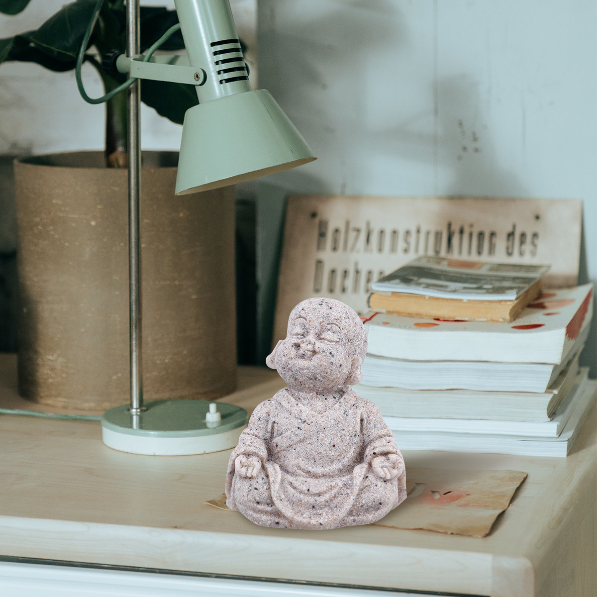 1 szt. Żywiczna statua buddy M – Fish Aquarium Home recenzja i cena