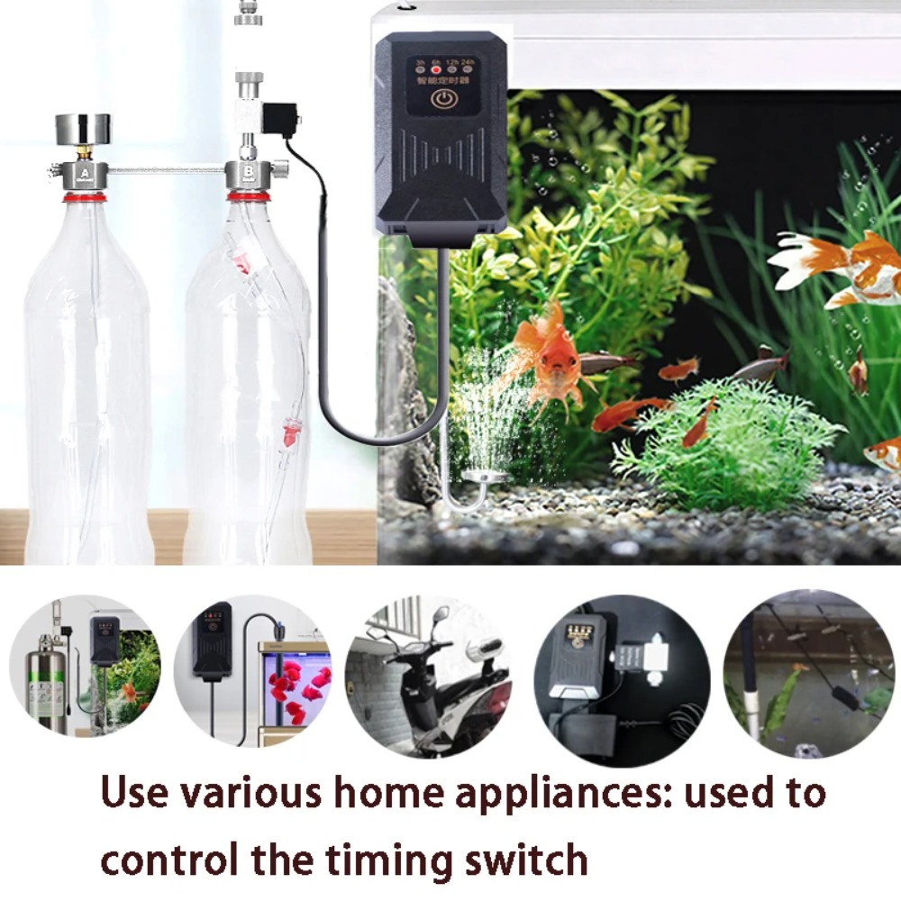 Czterobiegowy cykliczny timer  – Aquarium Fish Lamp recenzja i cena