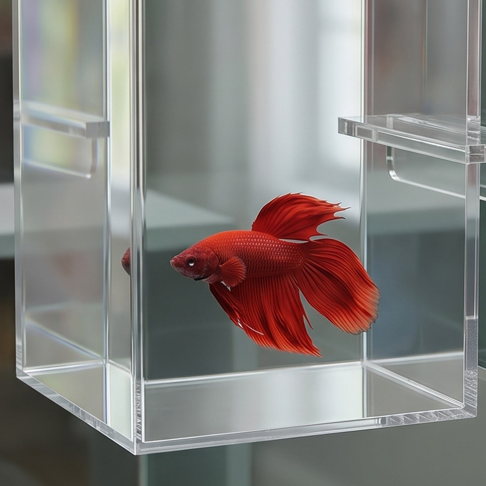 Przezroczysty akrylowy akwariu – Aquarium Fish Elevator recenzja i cena