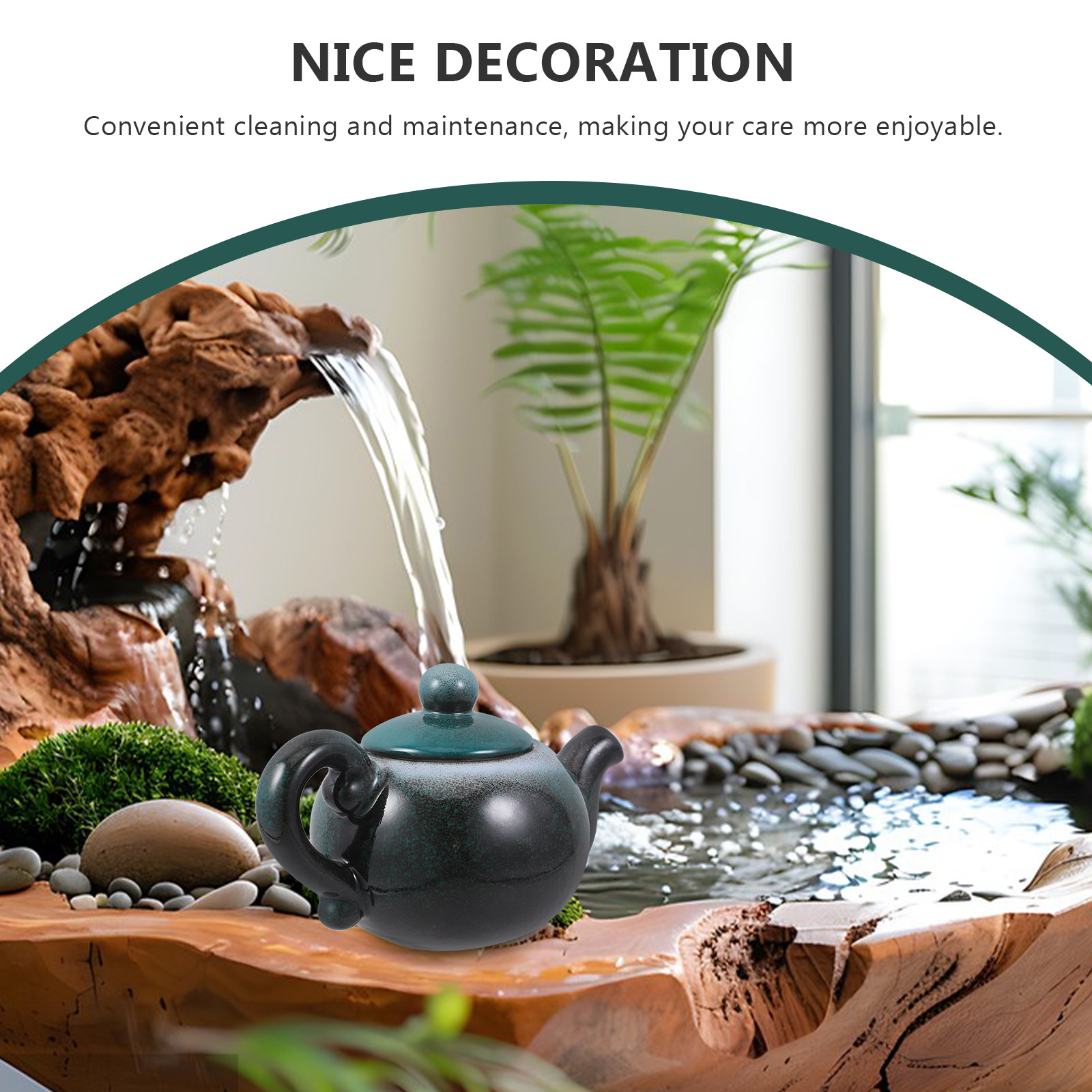Yao Bian – ceramiczny dzbanek  – Fish Aquarium Home recenzja i cena